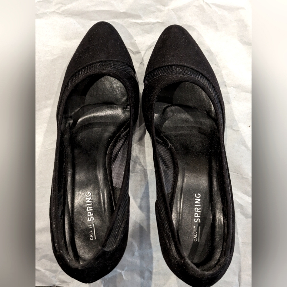 Call It Spring Black Heels
